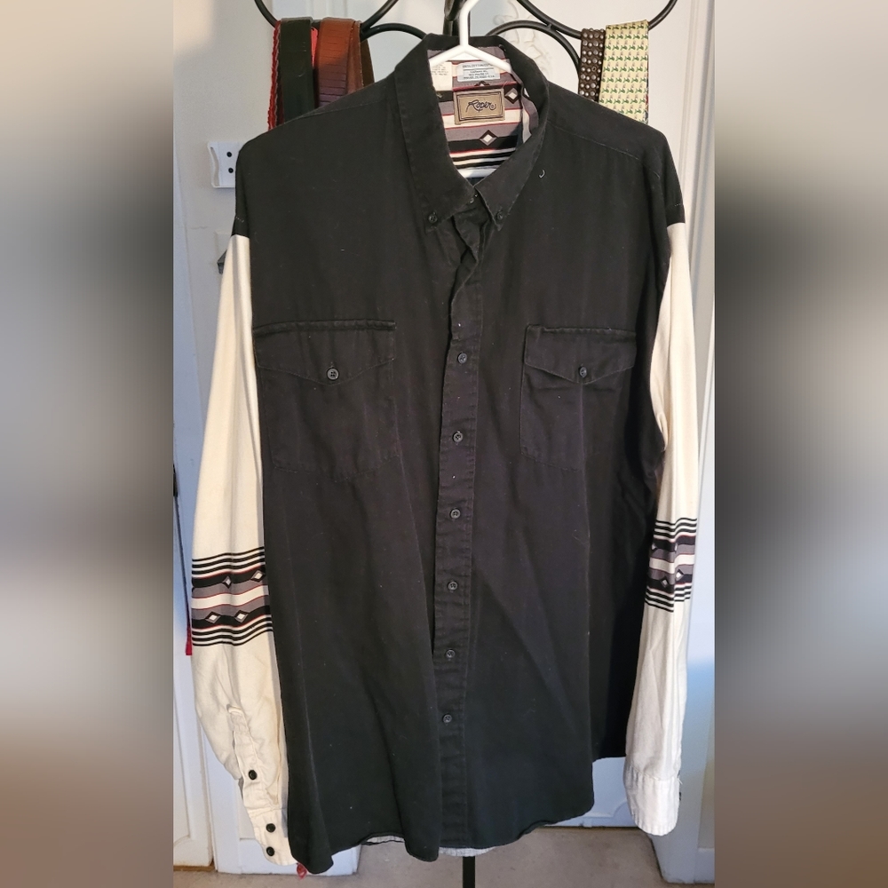Vintage Roper Western Wear Button-Up Longsleeve Shirt